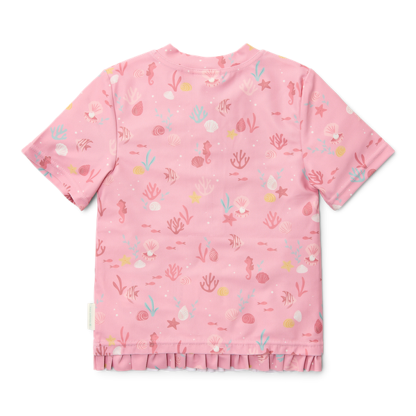 T-shirt MC Beach – Trésors de l'océan multicolore