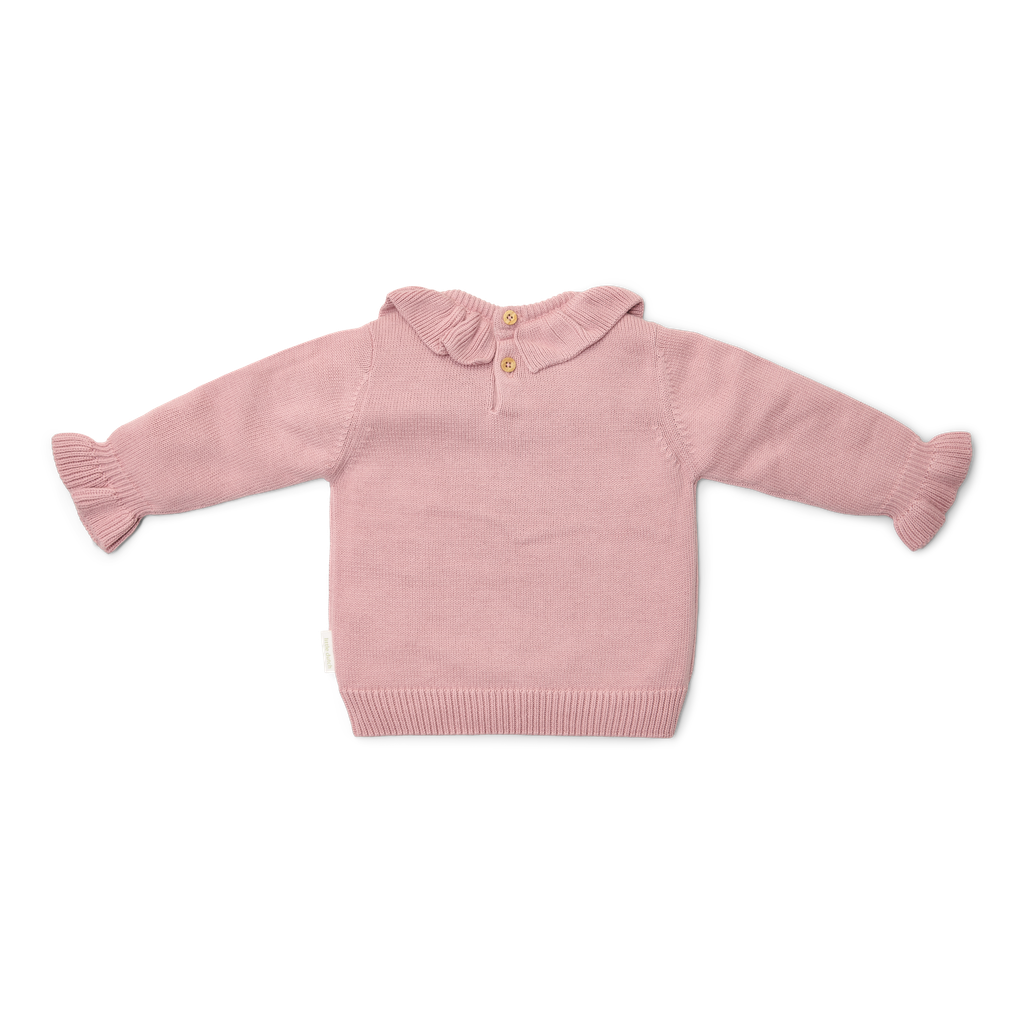 Camisola tricotada Rosa Veludo
