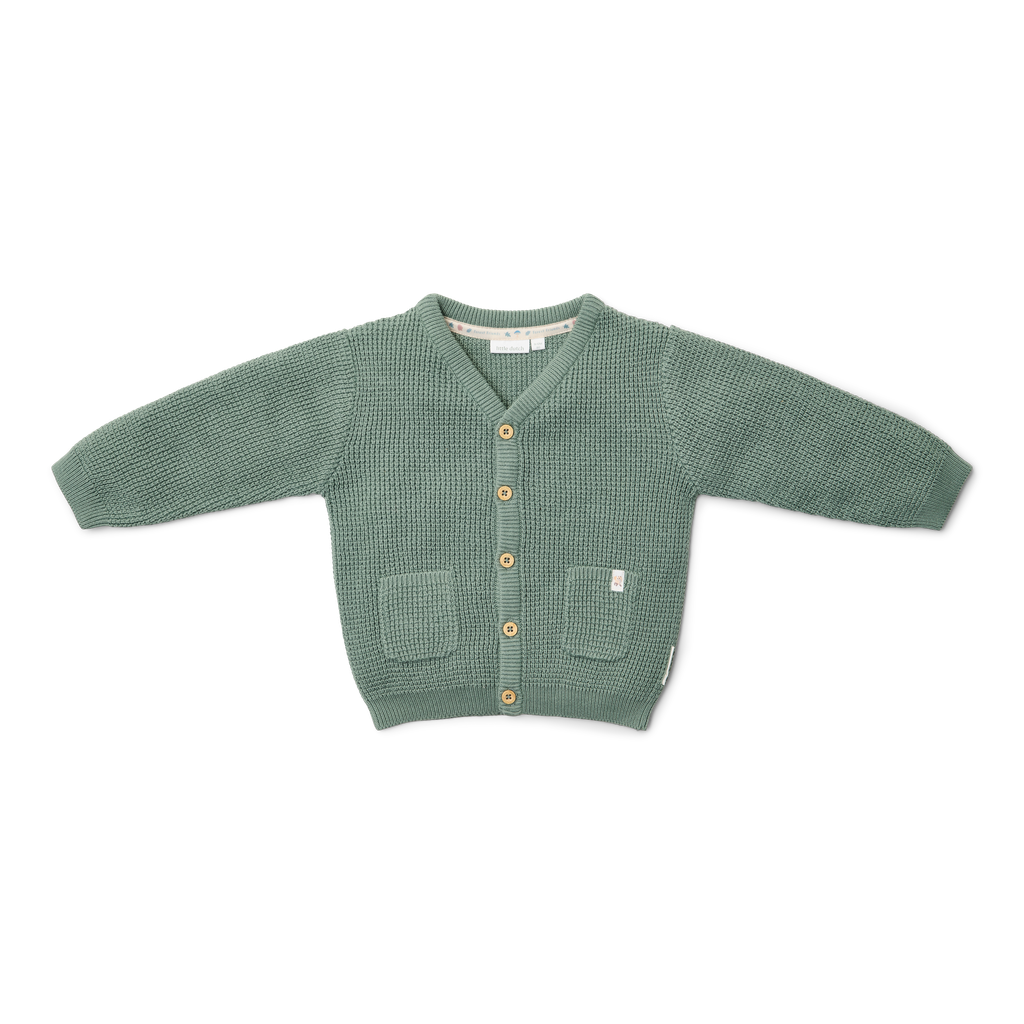 Forest Green Knitted Coat