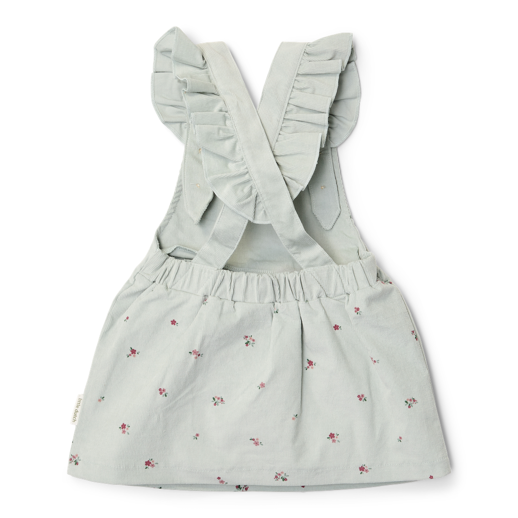 Vestido sem mangas Verde Fairy Flor