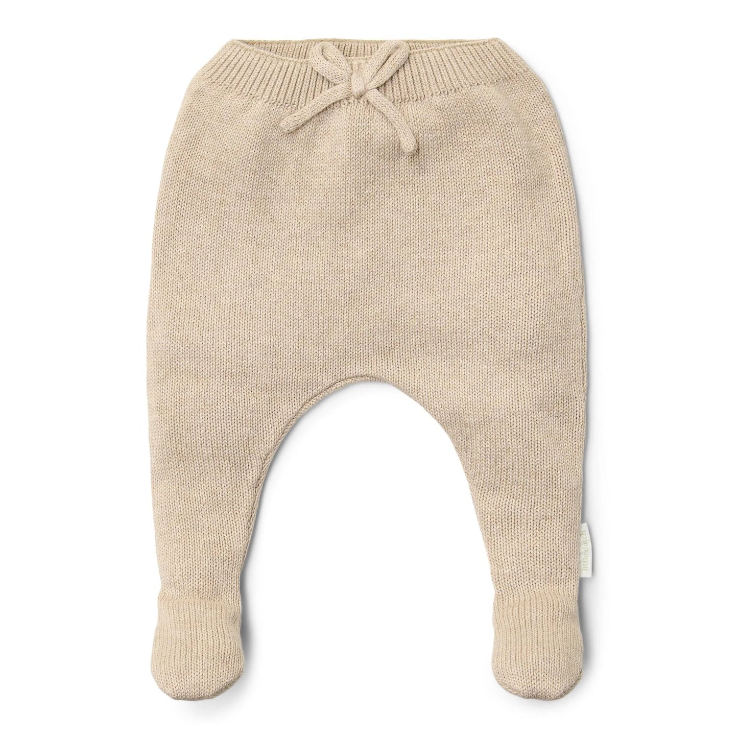 Calça de malha Bege Newborn Naturals