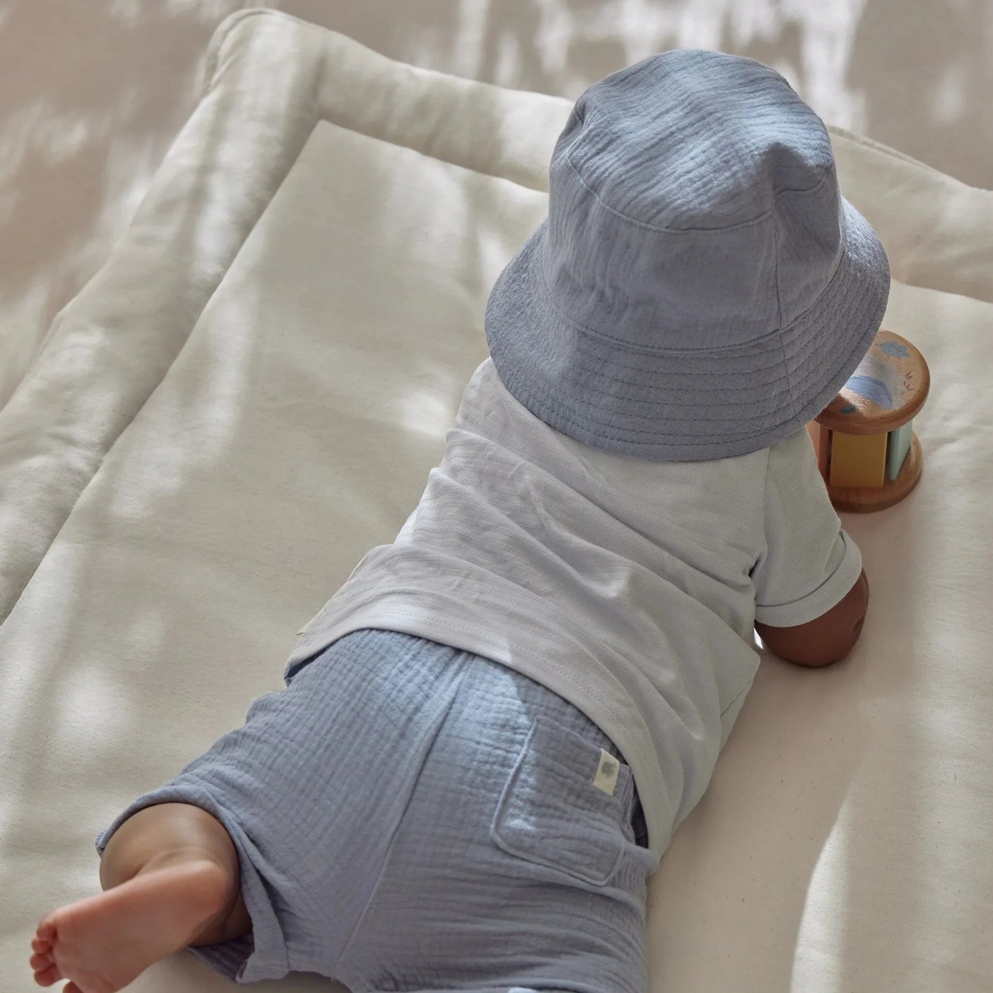 Stone Blue Hat