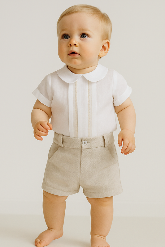 Ensemble chemise/body + short HG
