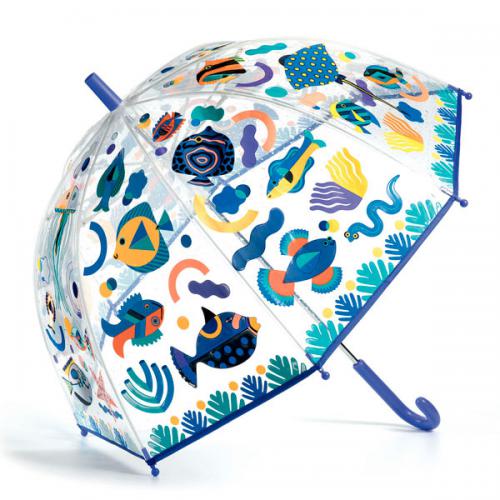 Parapluie Poissons - Changement de couleur