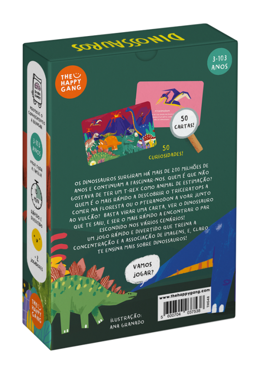 Brain Away: Procura e encontra DINOSSAUROS