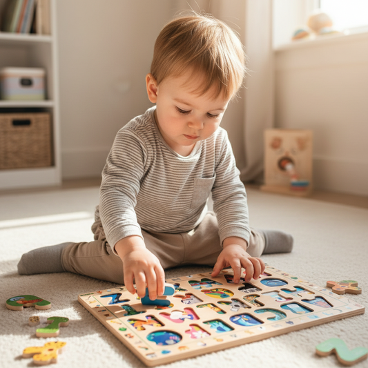 ABC Puzzle (French, English and Spanish)