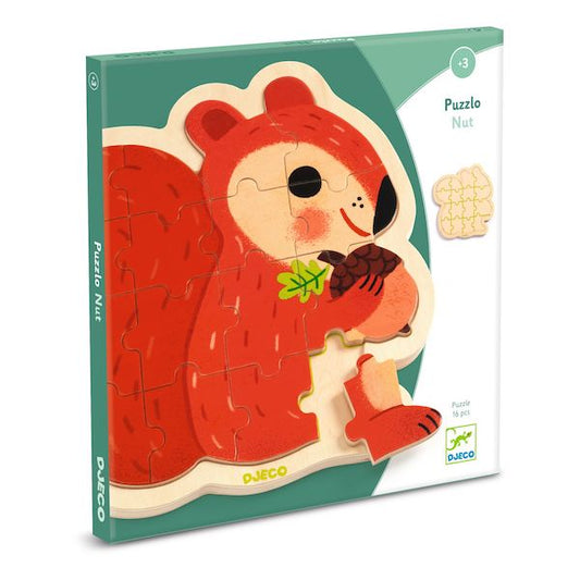 Squirrel Puzzle - 16 Pcs