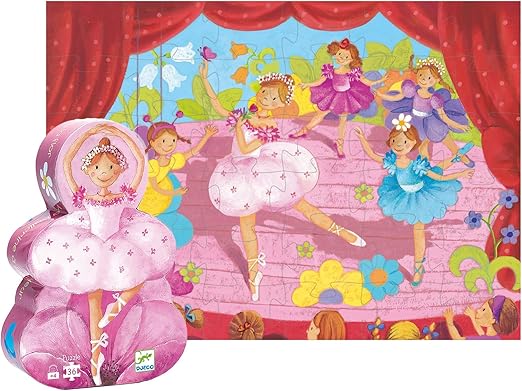 Bailarina c/ Flor- Puzzle 36 Pcs