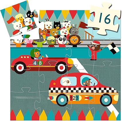 Racing Car - 16 Pcs Puzzle