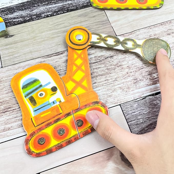 Duo Puzzle - Véhicules articulés