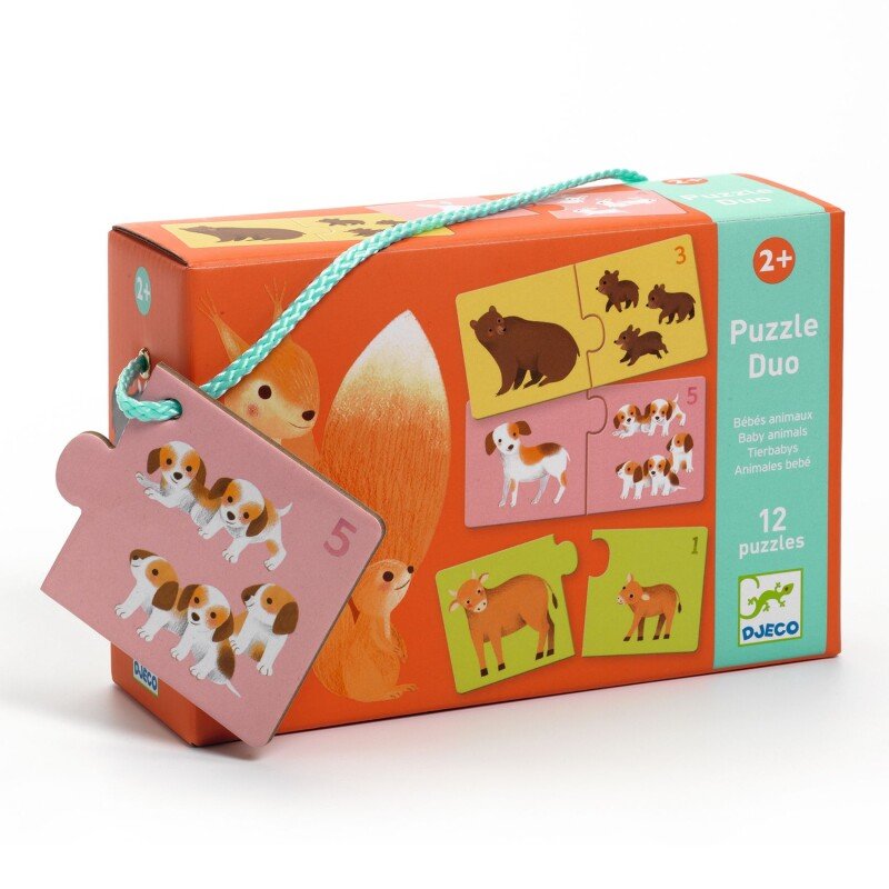 Puzzle Duo - Bébés Animaux