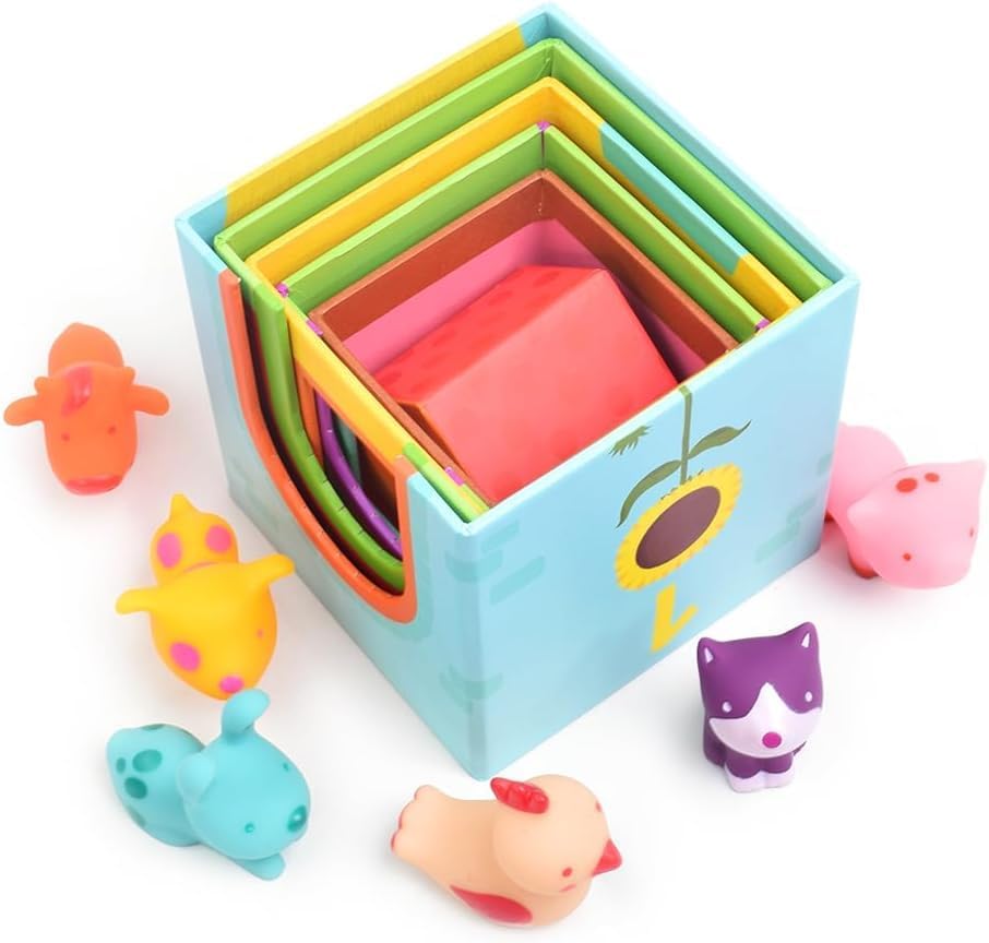 Stacking Cubes and Animals