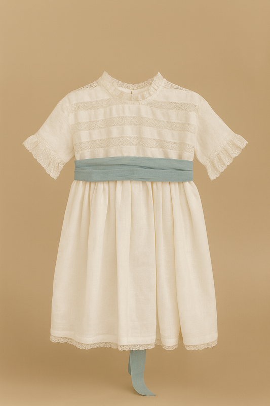 Dress with Valencian Pearl Lace