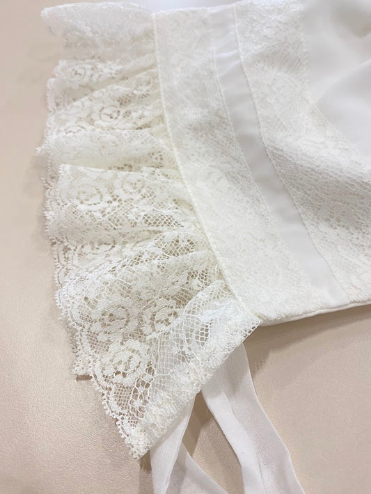 Touca Batismo HG c/ renda