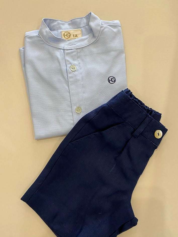 Ensemble garçon bleu marine