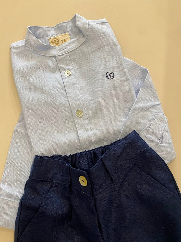Ensemble garçon bleu marine