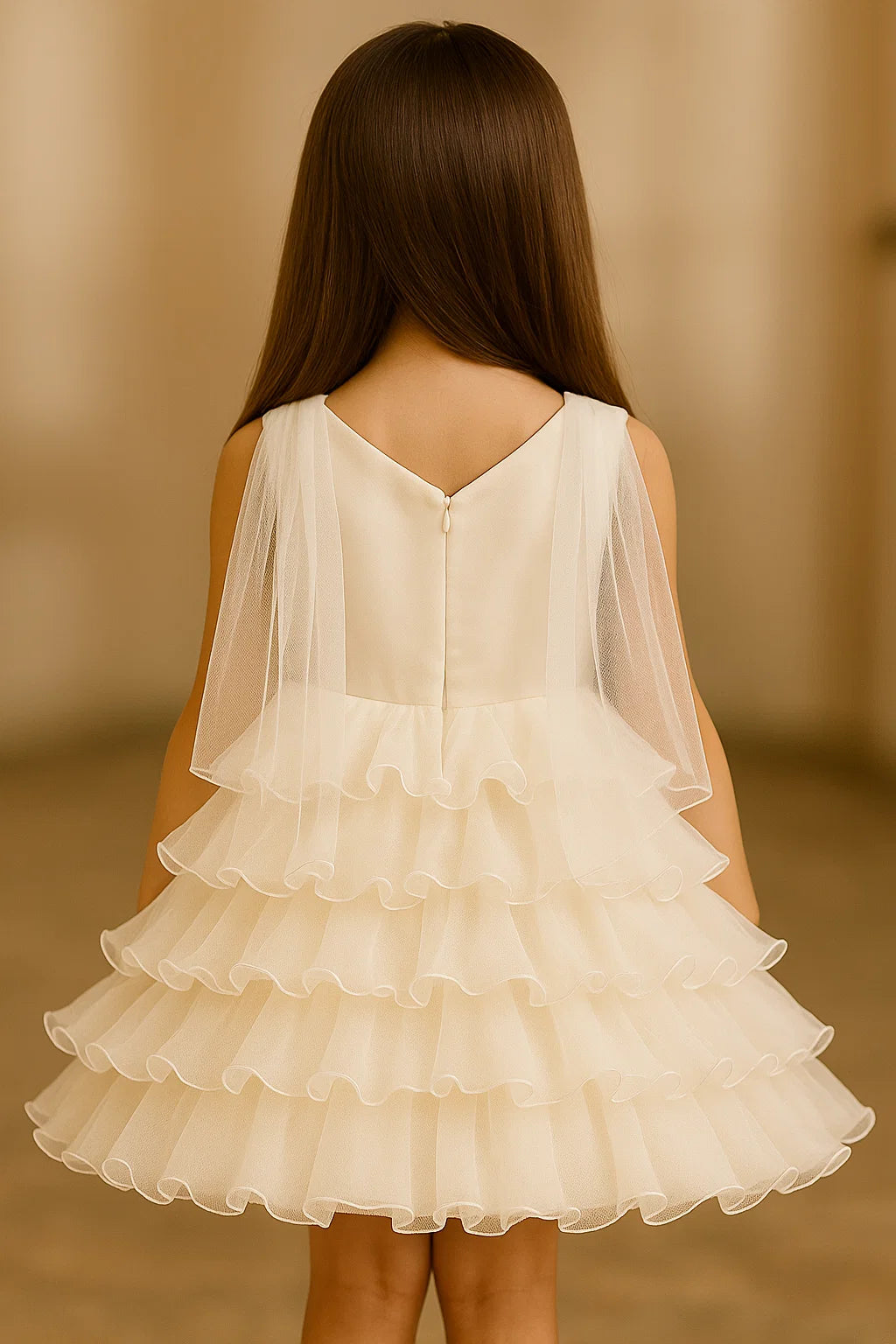 Vestido Cerimónia 802 "GARDENIA"