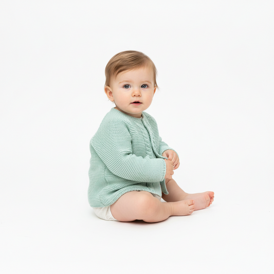 Casaco bebé algodão