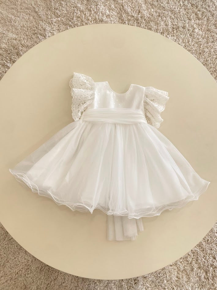 Vestido em Tule Branco