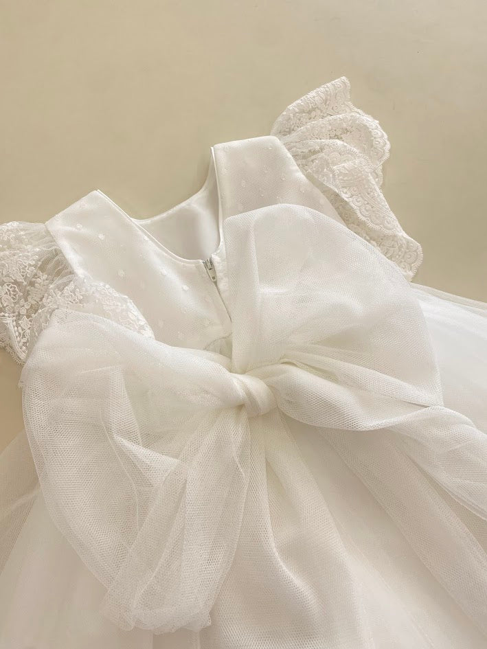 Vestido em Tule Branco
