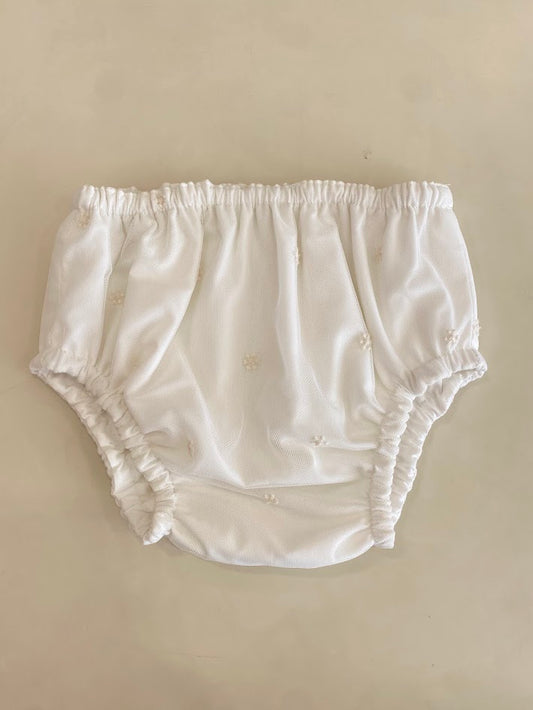Linen diaper cover with tulle | TU