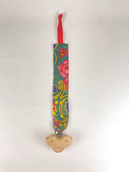 Pilgrimage pacifier clips