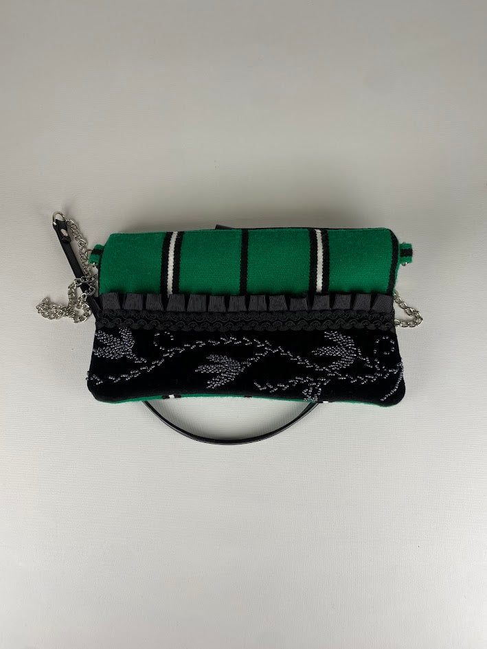Sac brodé en verre