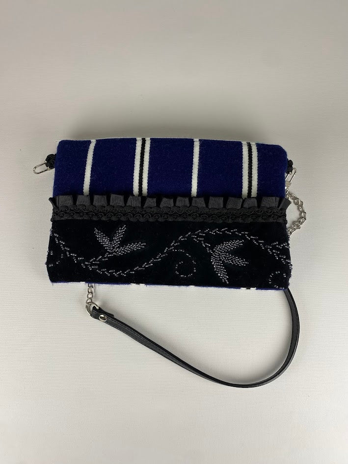 Sac brodé en verre