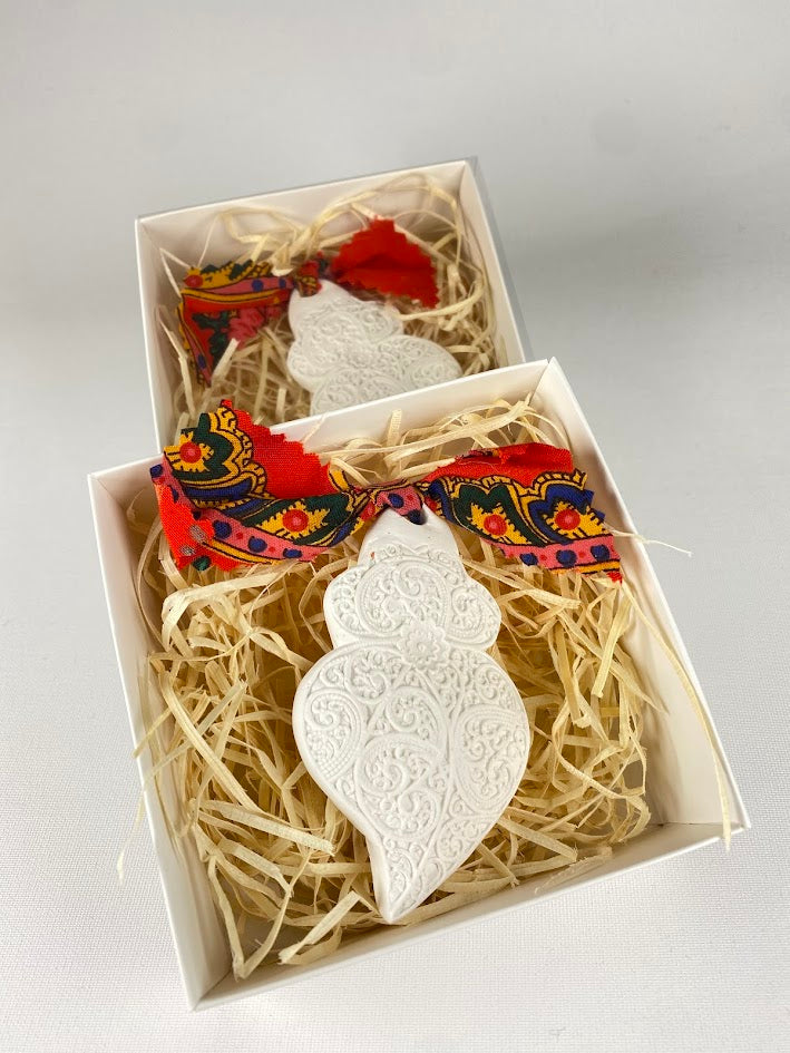 Gesso perfumado coração de Viana