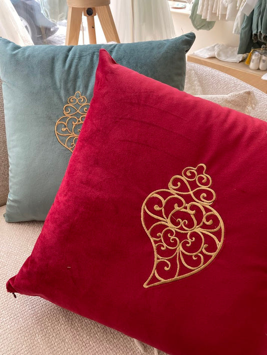 Coussin cœur Viana 50x50