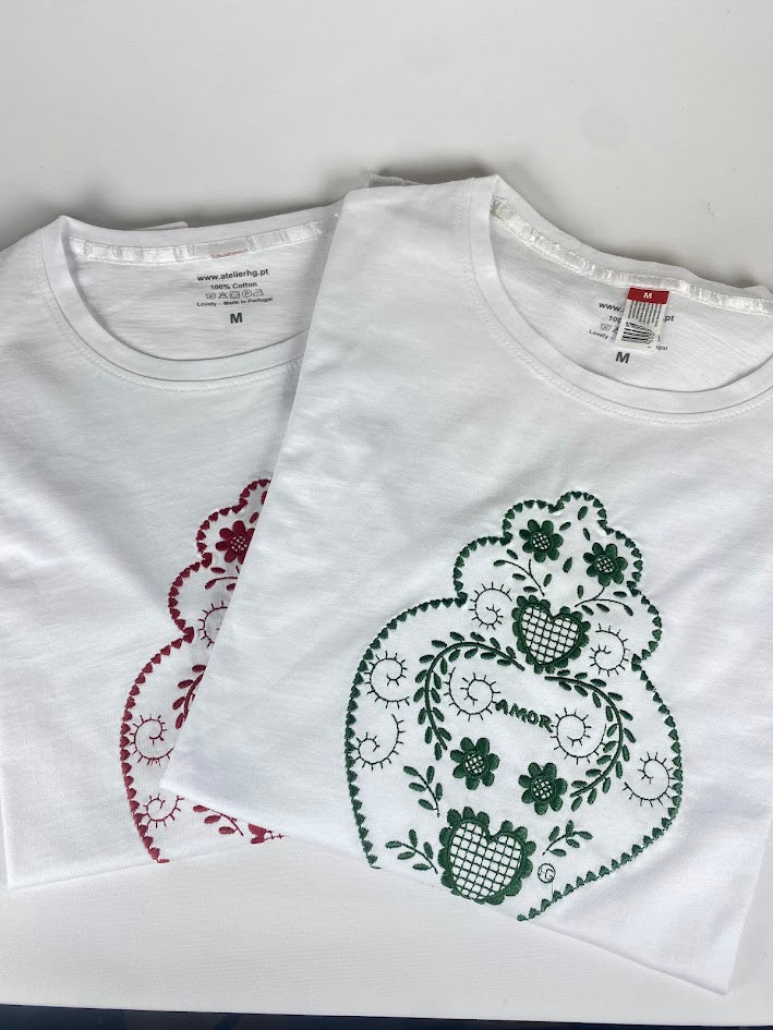 T-shirt Romaria Coração Viana