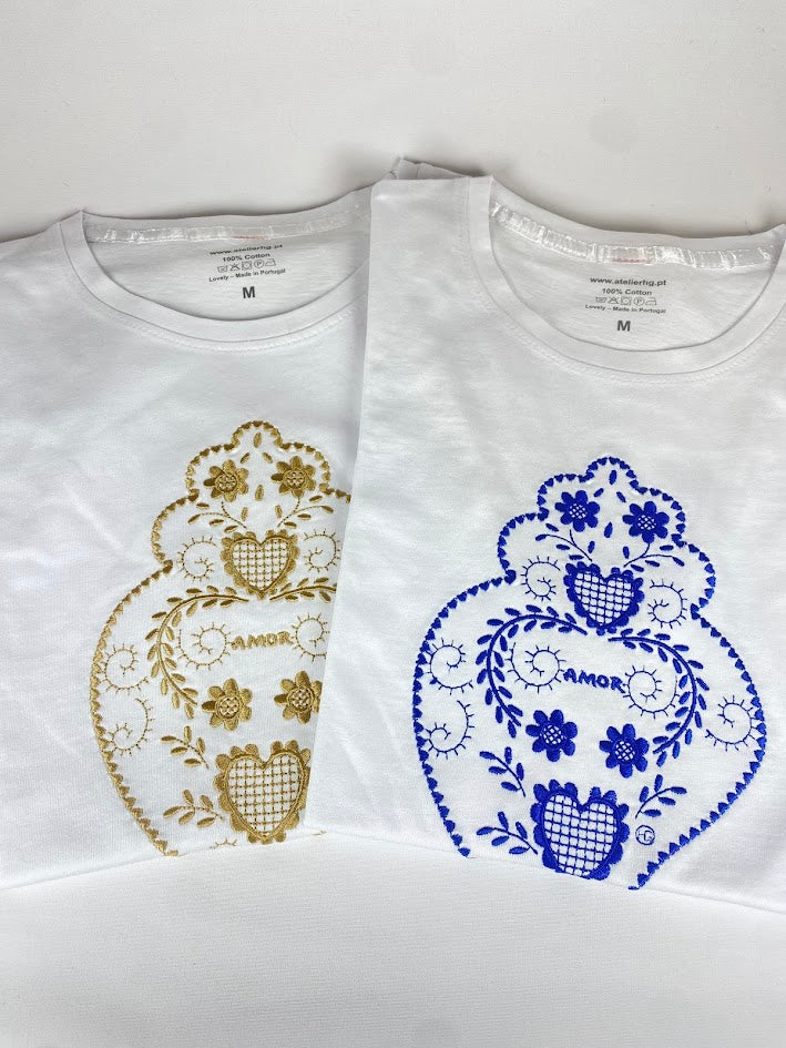 T-shirt Romaria Coração Viana