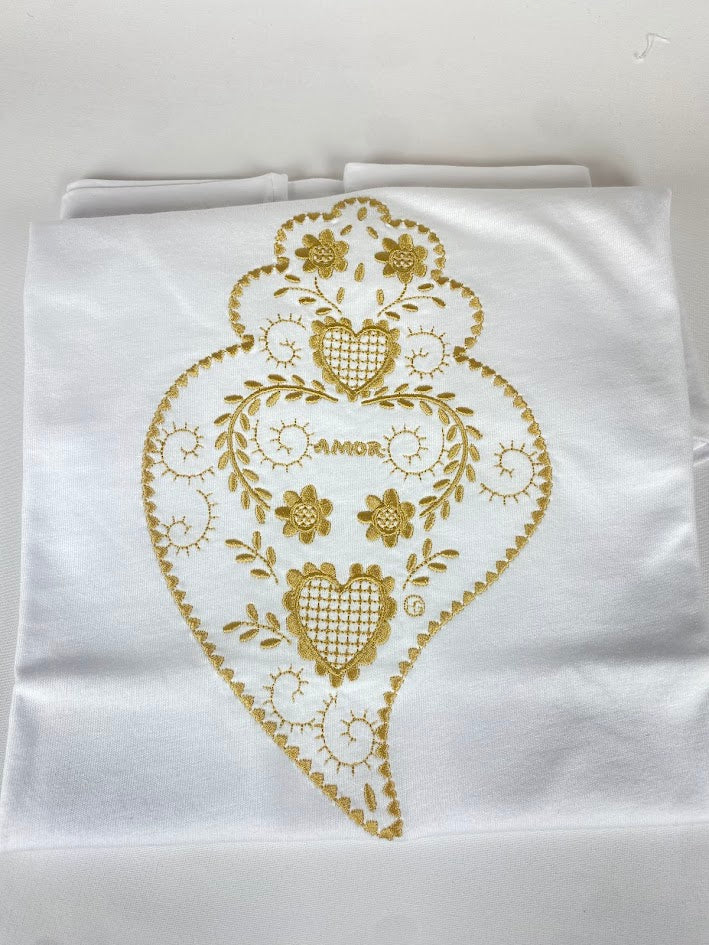 T-shirt Romaria Coração Viana