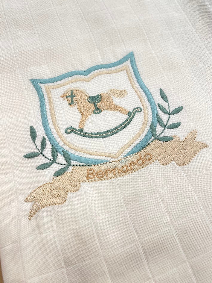 Fralda Personalizada Cavalinho c/nome
