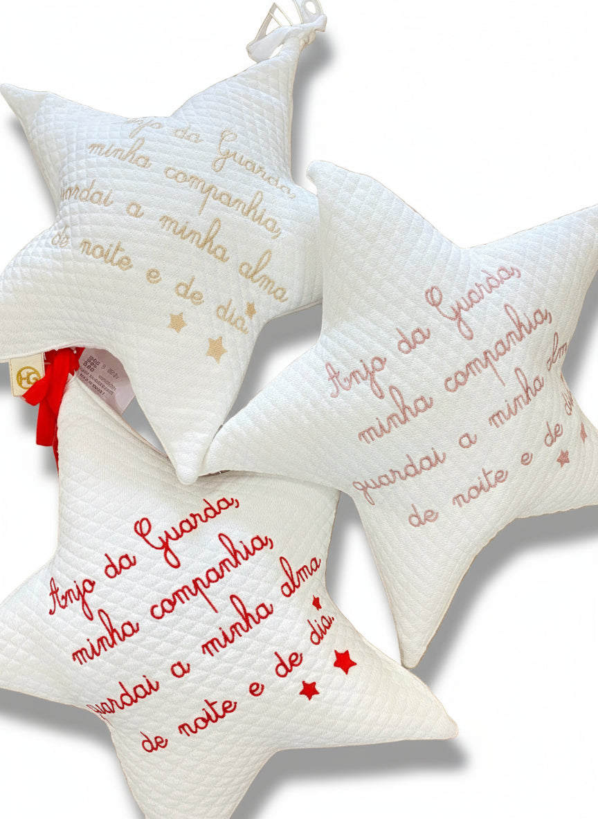 Amofada Estrela Anjo da Guarda (32cm)