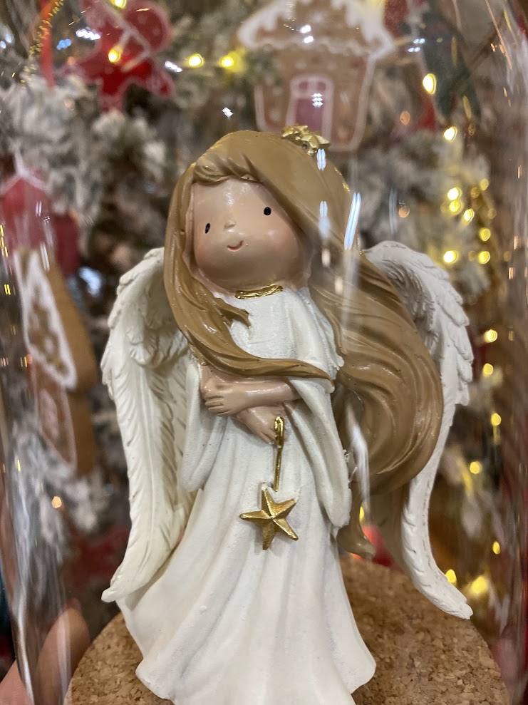 Anjo em campânula