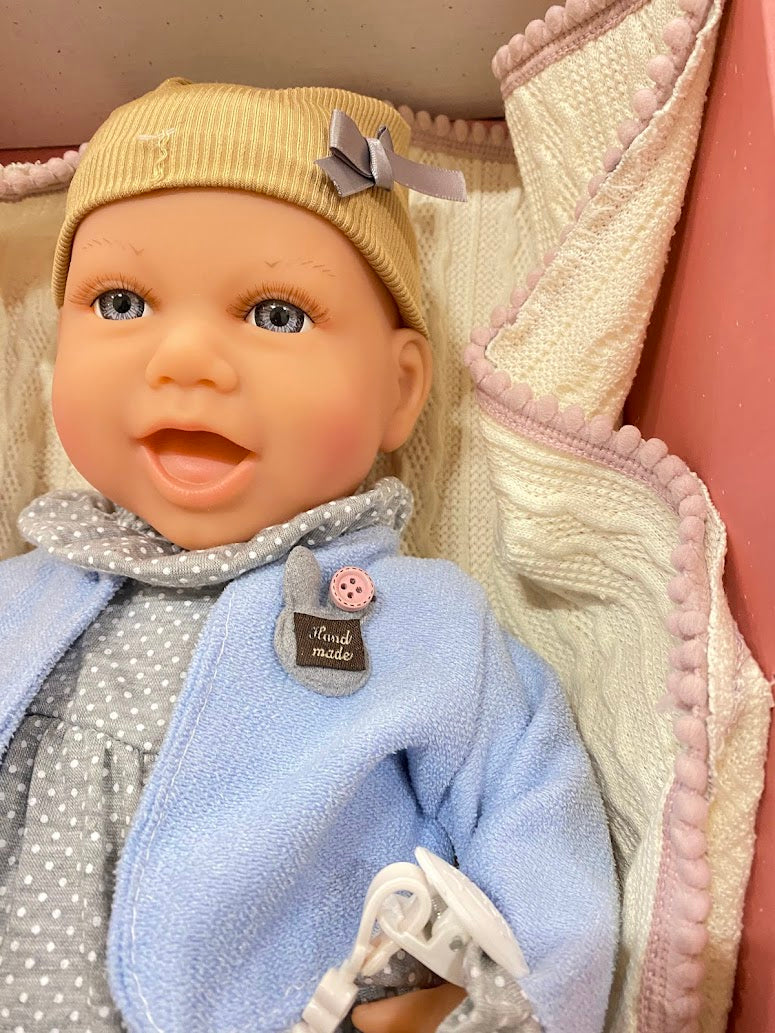 Baby with accessories