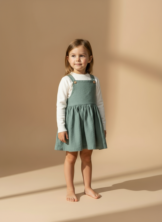 Saia de Peito Verde Seco