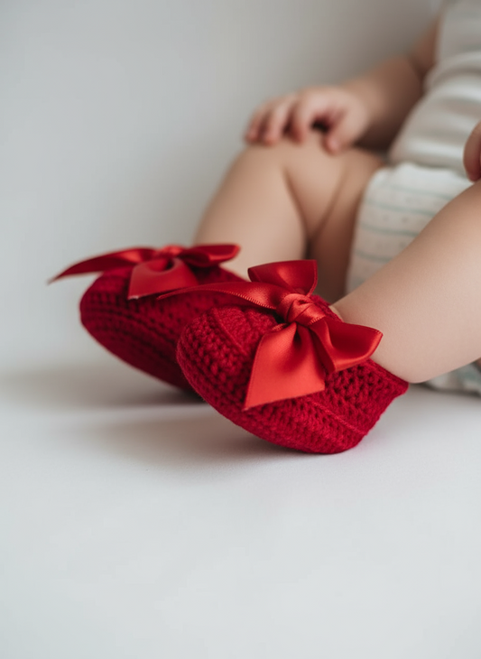 Sapatos Feitos à Mão c/Laço TU