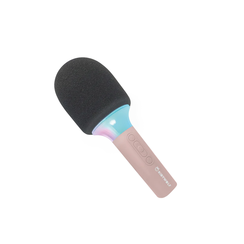 Microfone de Karaoke Rosa
