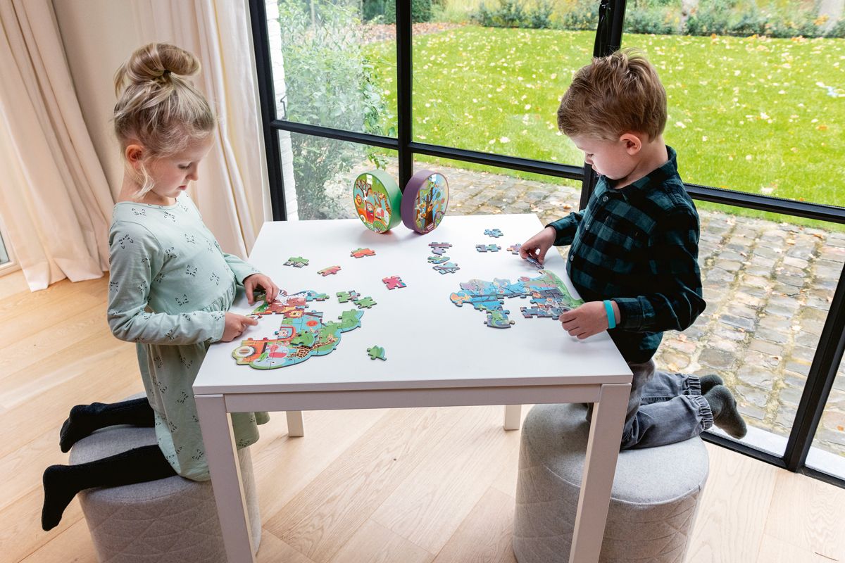 Puzzle Contour : Safari