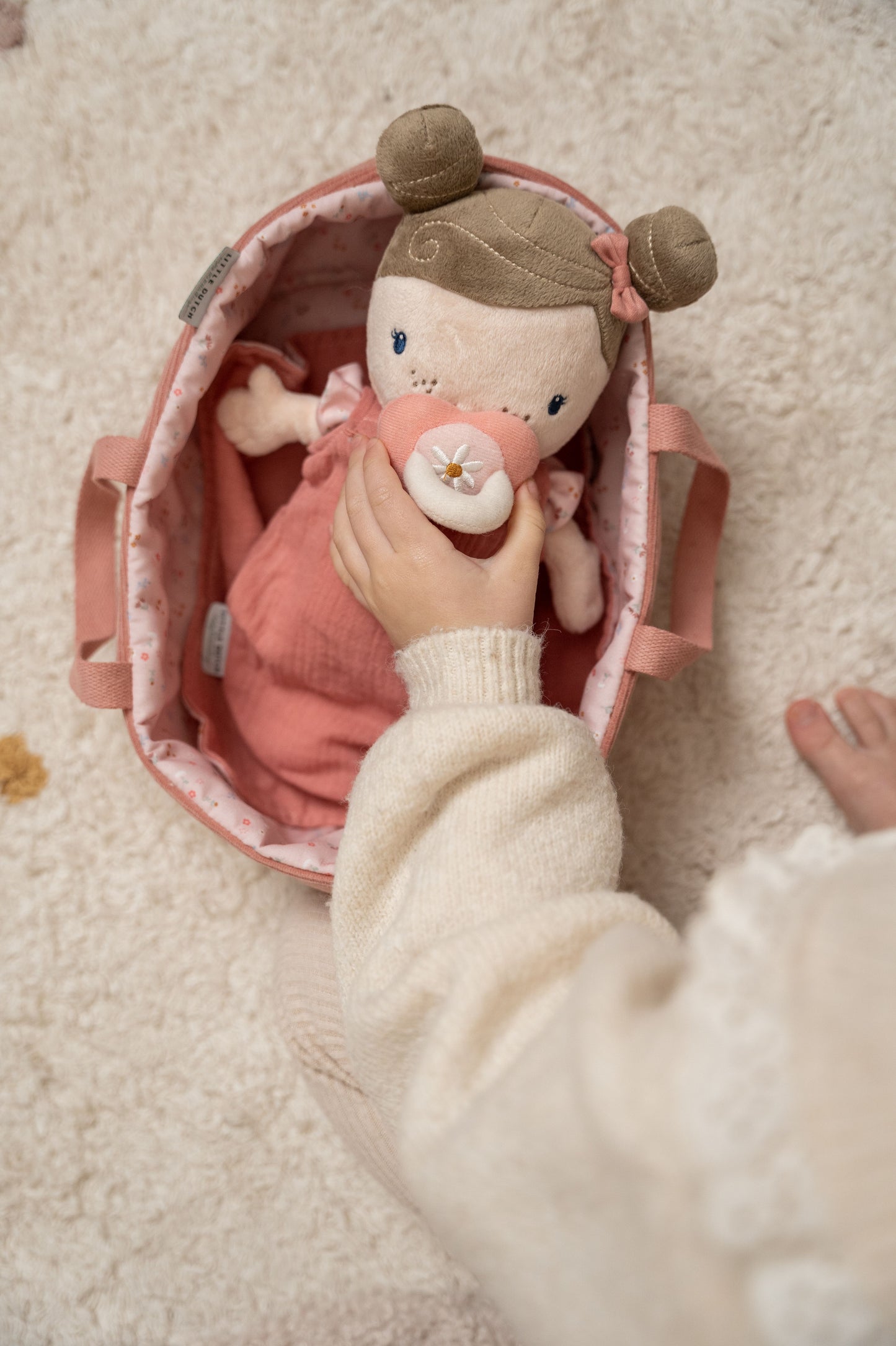 Pink Baby with Carrycot