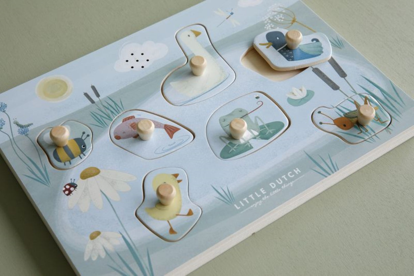 Puzzle Sonoro|Wooden Sound Puzzles- Little Goose FSC