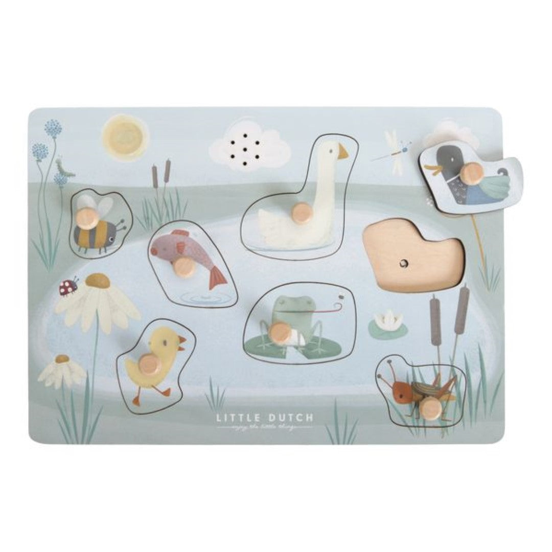 Puzzle Sonoro|Wooden Sound Puzzles- Little Goose FSC