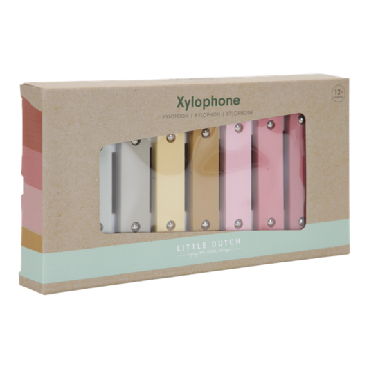 Xylophone en bois rose