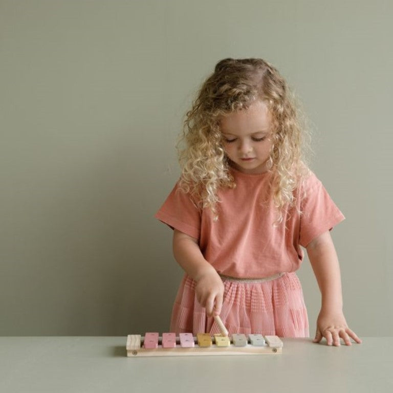 Wooden Xylophone Pink
