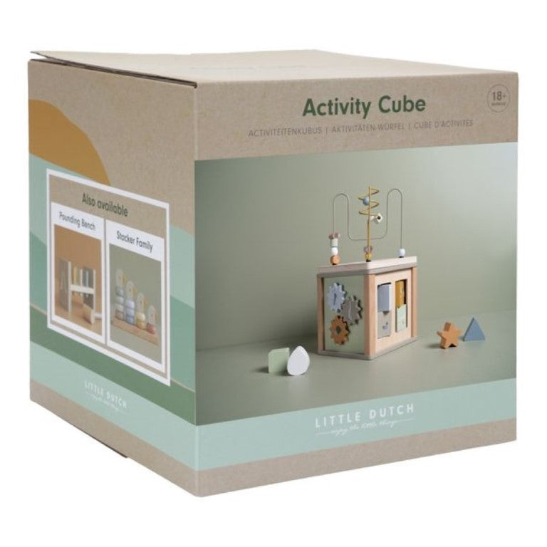 Cubo de Atividades em Madeira_Little Goose