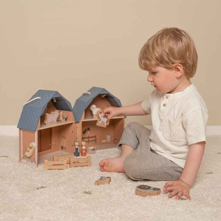 Maison de poupée petite ferme FSC