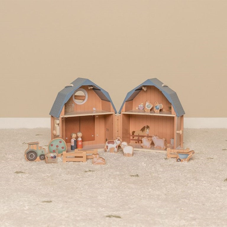 Maison de poupée petite ferme FSC