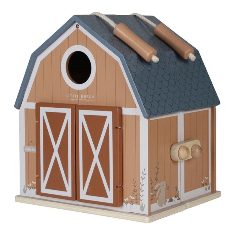 Maison de poupée petite ferme FSC